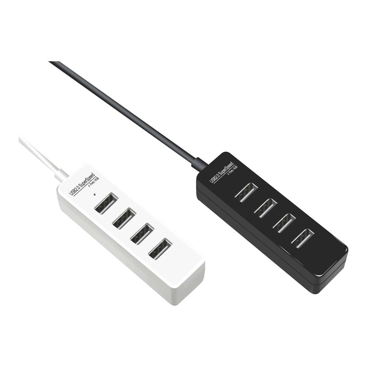 4 Port USB 2.0 Hub