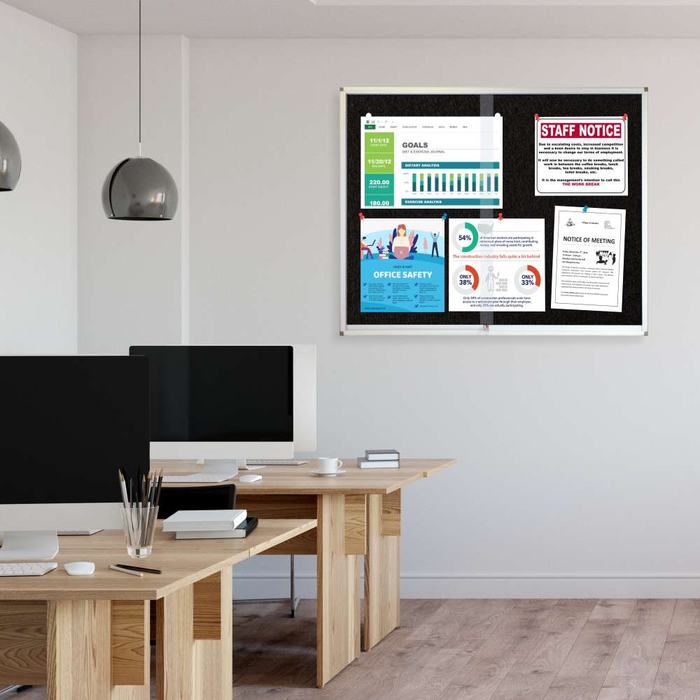 Pinning Display Case (1200*900mm - Black)