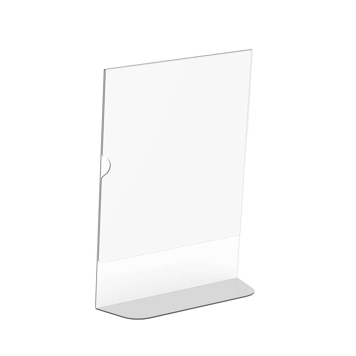 Acrylic Menu Holder - Single Sided - A4 Portrait - Box 5