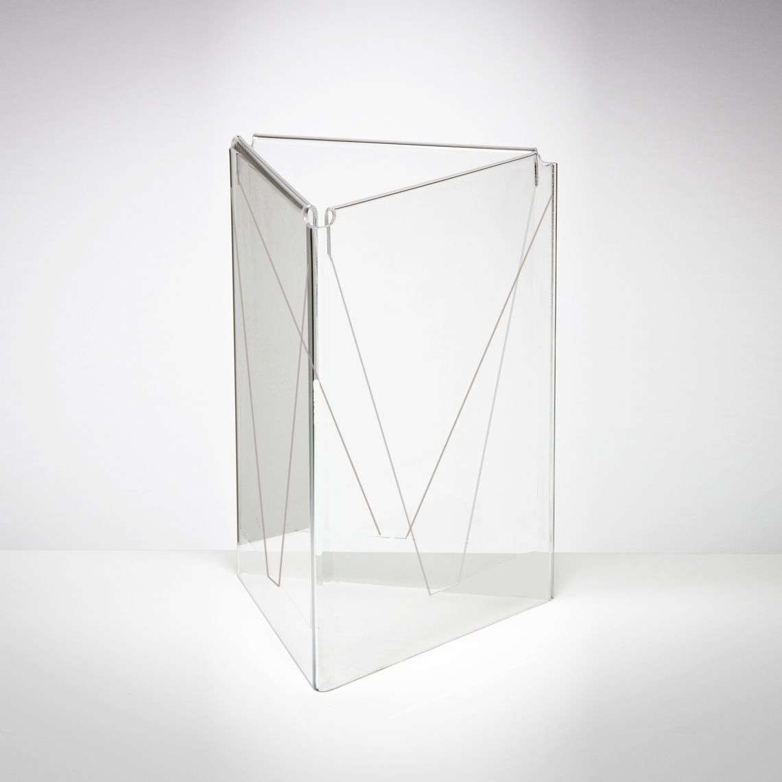 A5 Three Sided Acrylic Table Talker