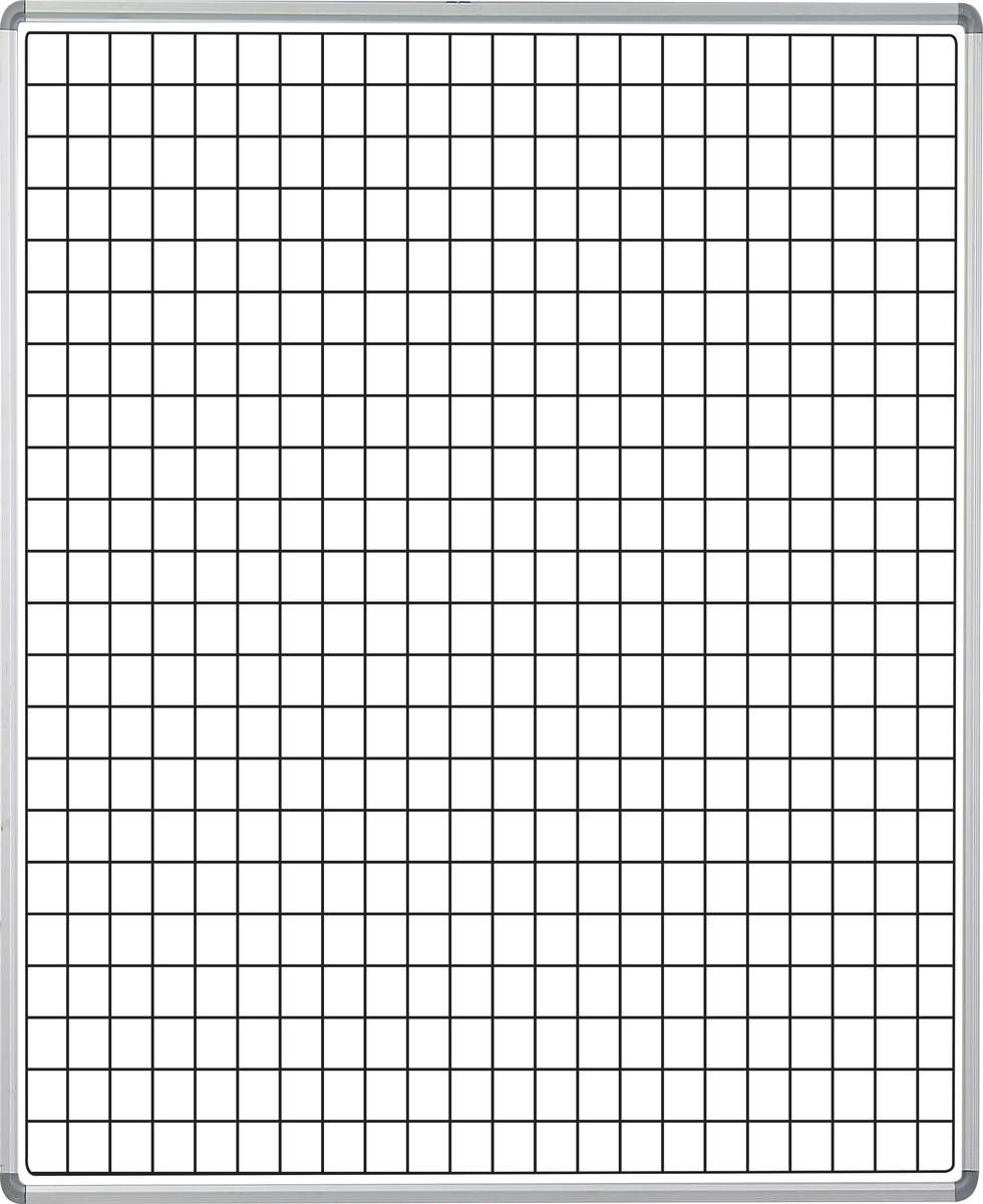 Educational Board Magnetic Whiteboard (1220*910 - Squares 1 Side - Swing Leaf - Option B)