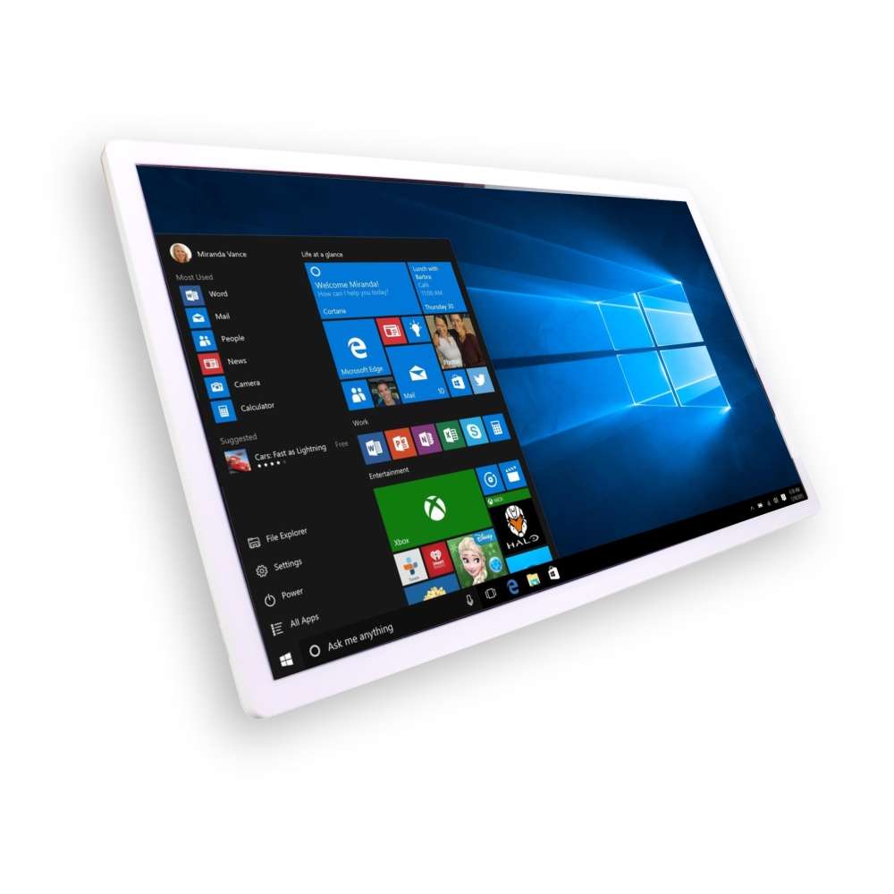 Touch LED 43 Inch Capacitive Touch Table (White)