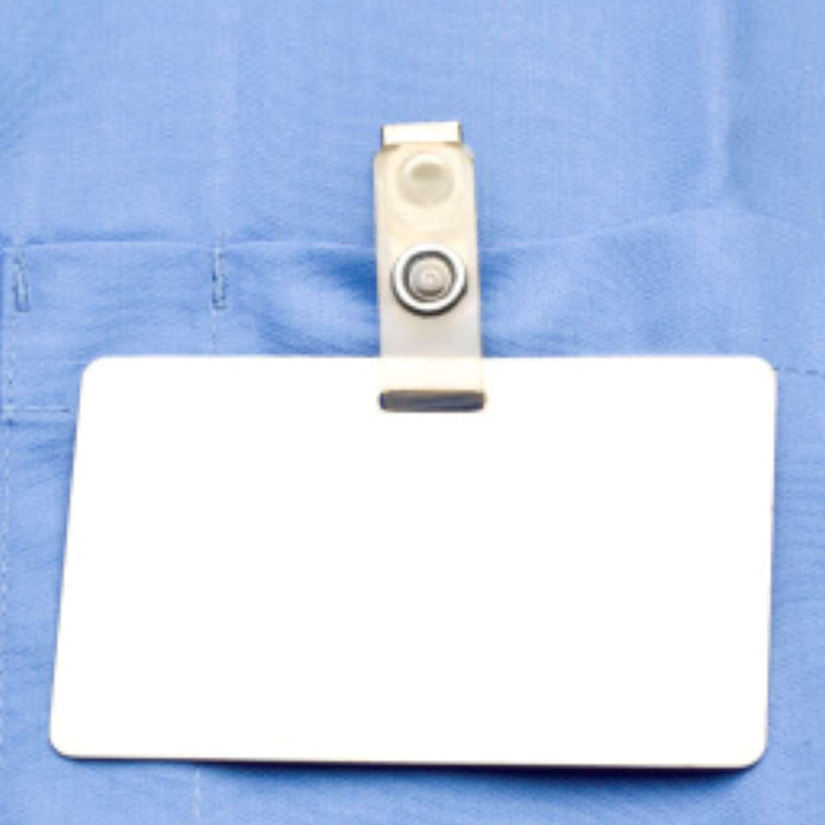 Laminating Self Adhesive ID Tags and Clips (6)