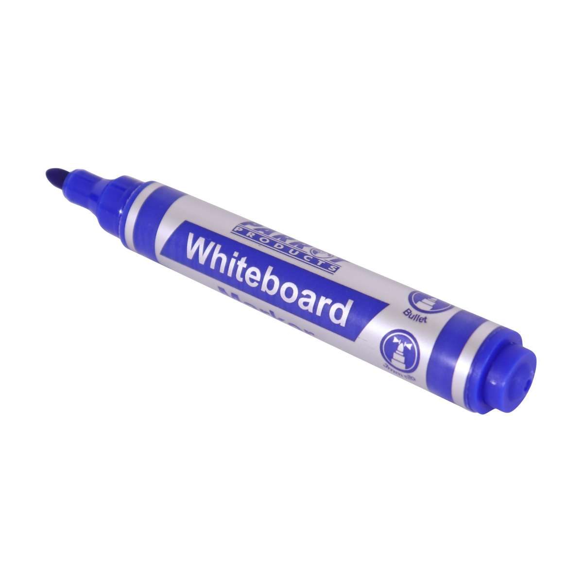 Whiteboard Marker (Bullet Tip - Carded - Blue)