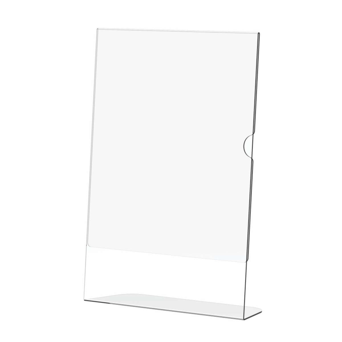 Acrylic Menu Holder - Single Sided - A4 Portrait - Box 5