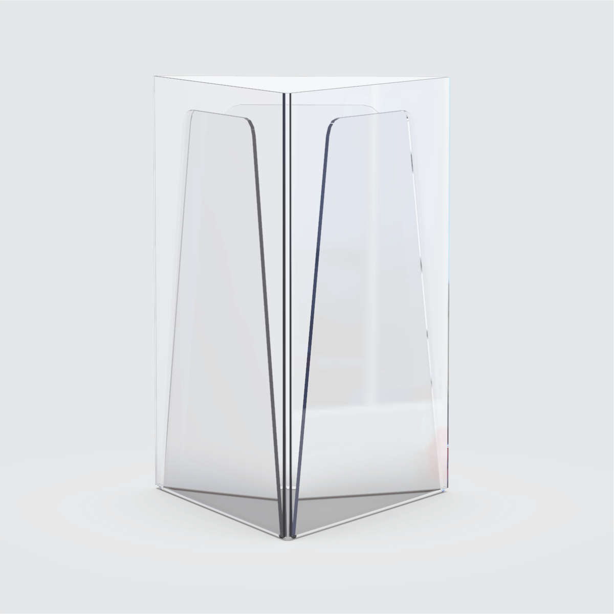 A5 Three Sided Acrylic Table Talker