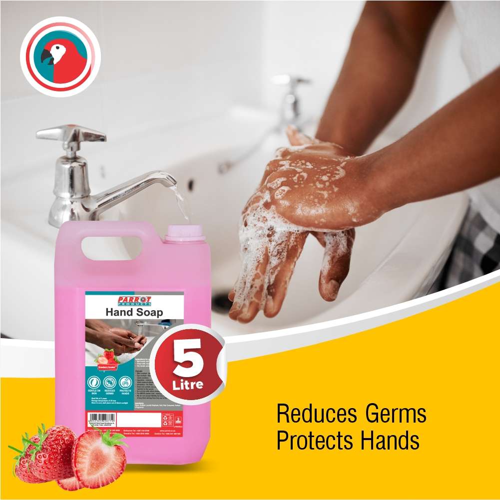 Janitorial Anti-Bacterial Hand Soap Strawberry 5 Litre
