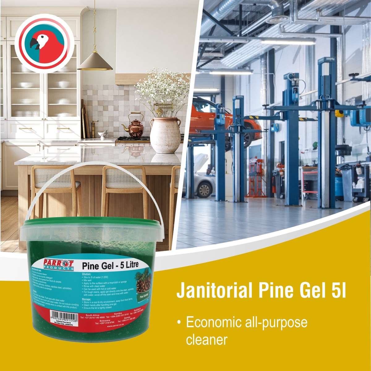 Parrot Pine Gel 5L