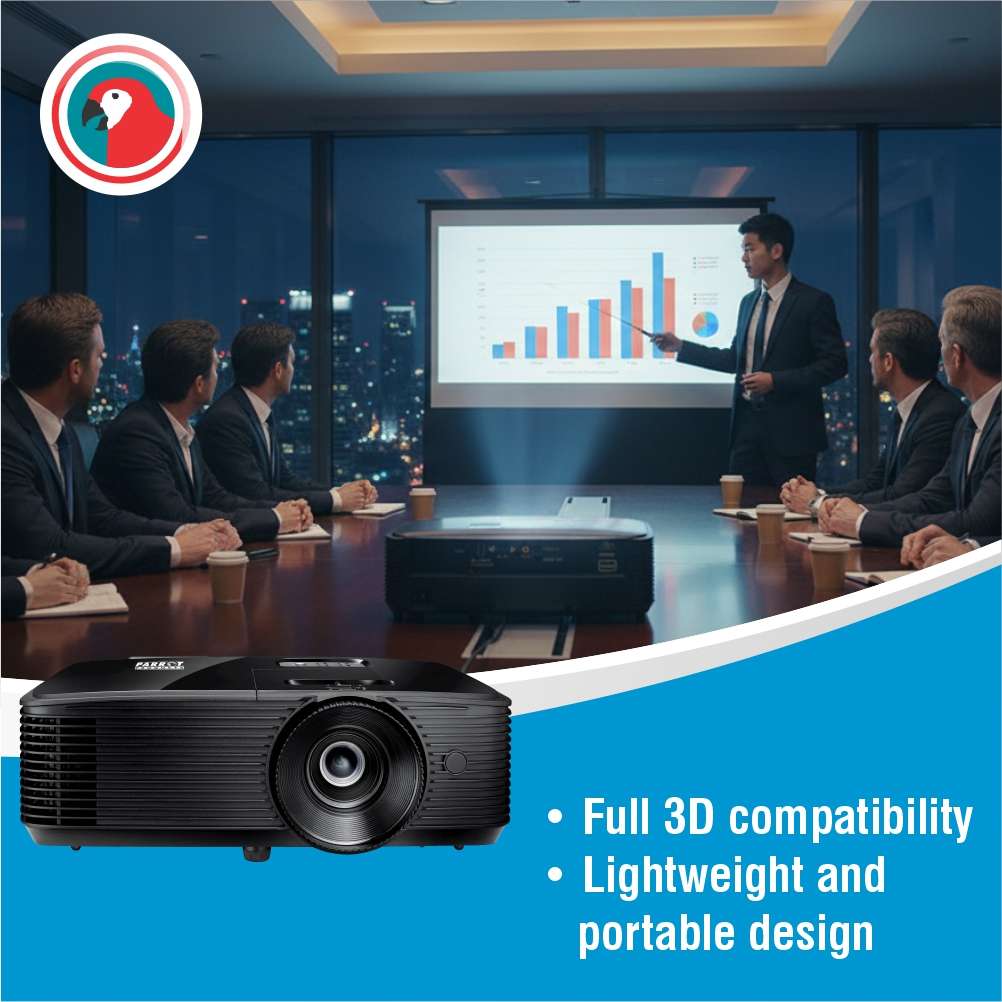 PROJECTOR DLP SVGA 4000 ANSI LUMENS LONG THROW