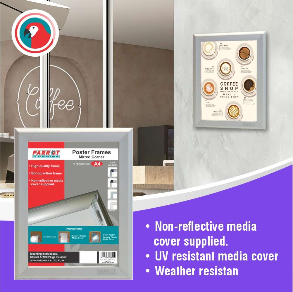Poster Frame (A4 - 360*270mm - Single Sided - Mitred Corner)