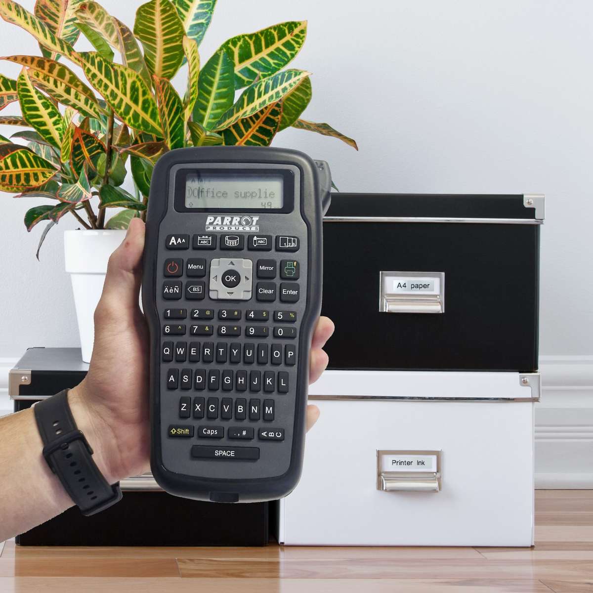 Parrot Handheld Label Printer