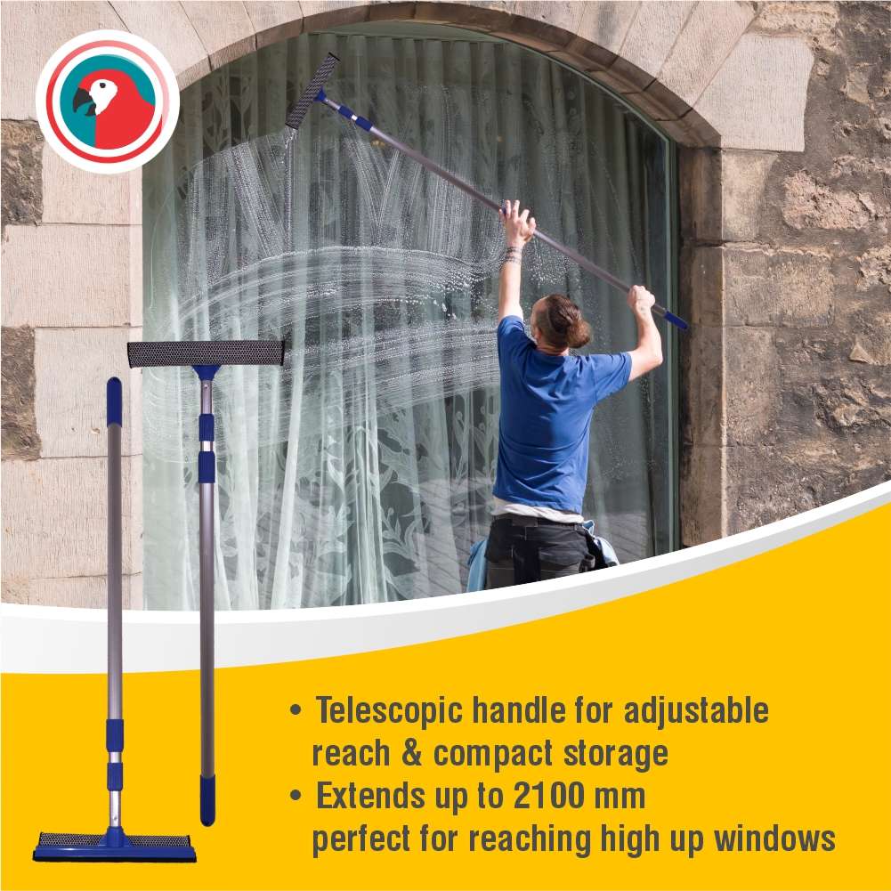 Window Squeegee Telescopic 2.1m