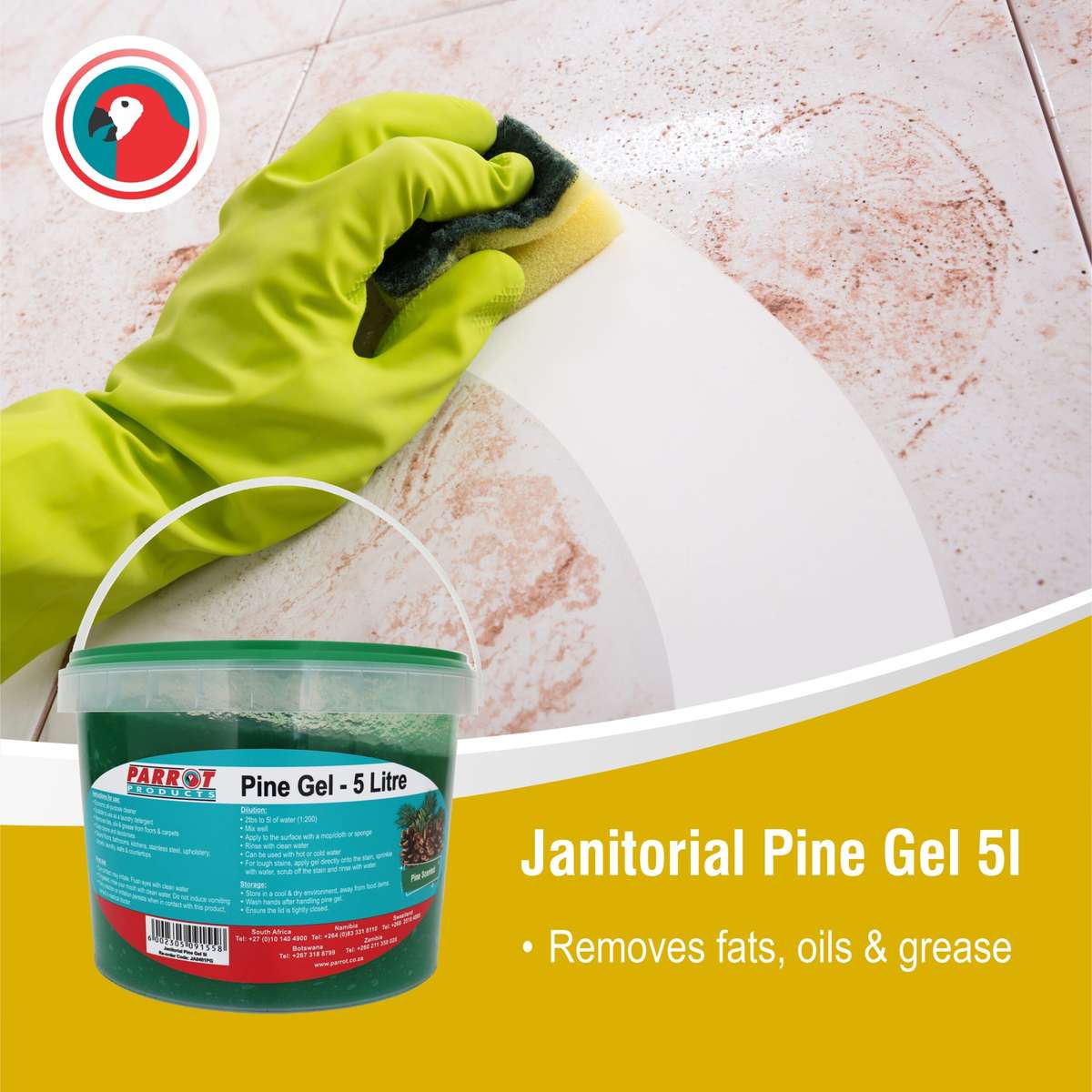 Parrot Pine Gel 5L