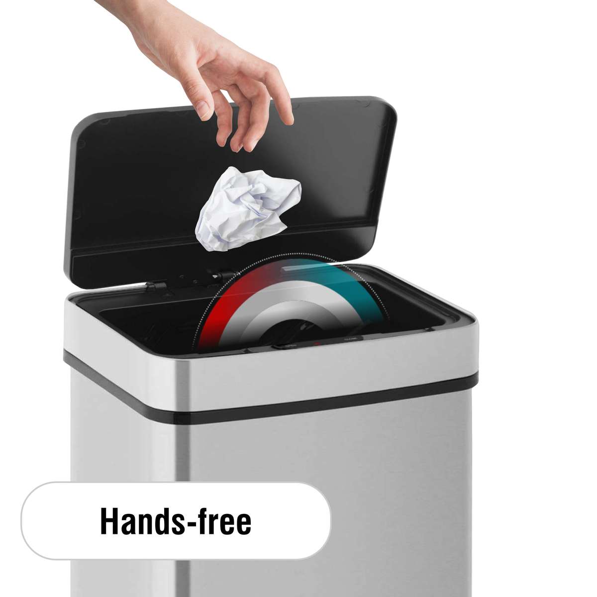 Janitorial Touchless Bin 50L