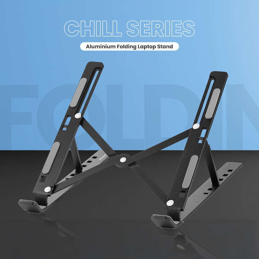 Volkano Chill series aluminium folding laptop stand