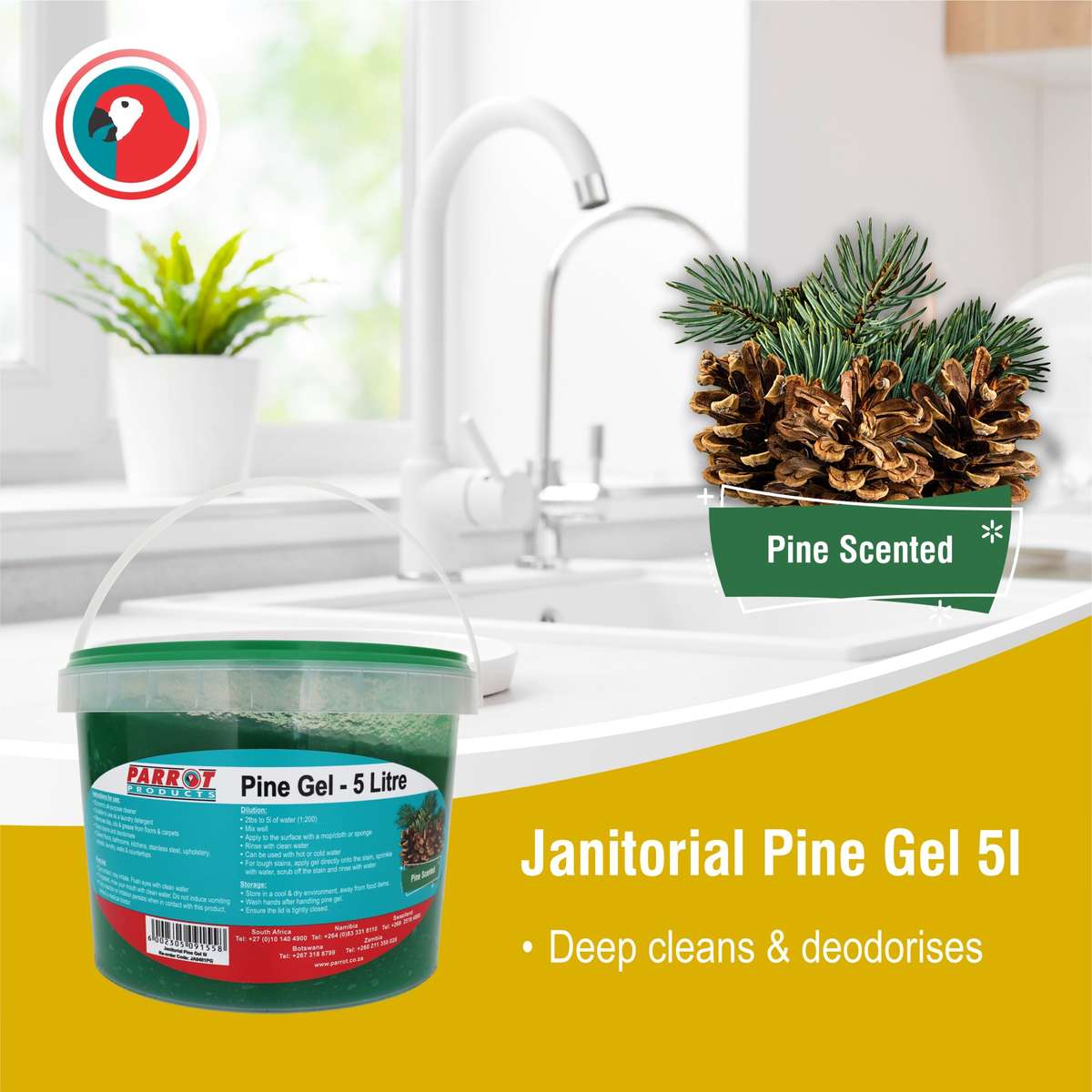 Parrot Pine Gel 5L