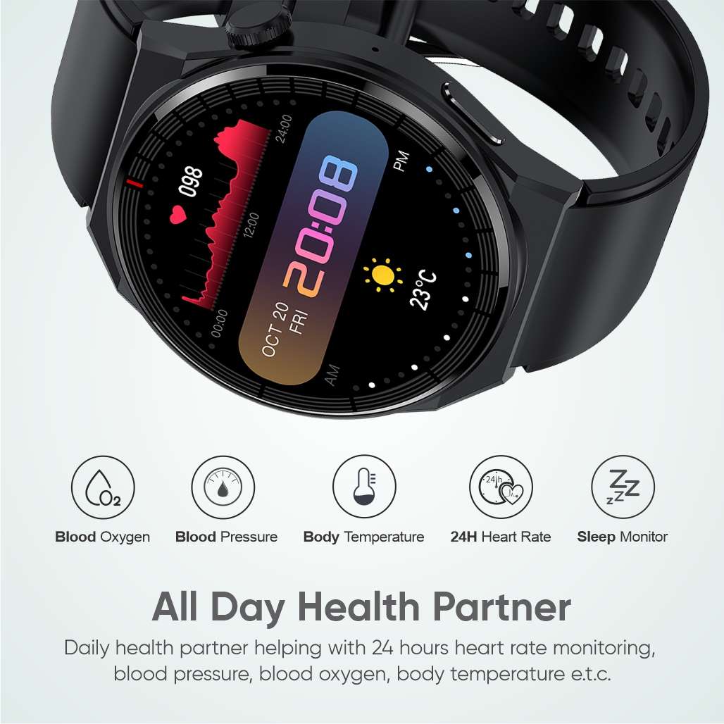 Sports Smart Watch 1.52" HD IP67 with Wireless Call - MT25