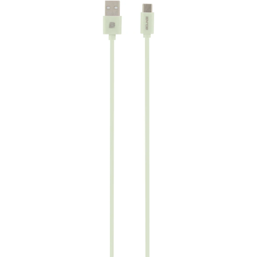 Bounce Cord series 2m USB toType C cable - Green