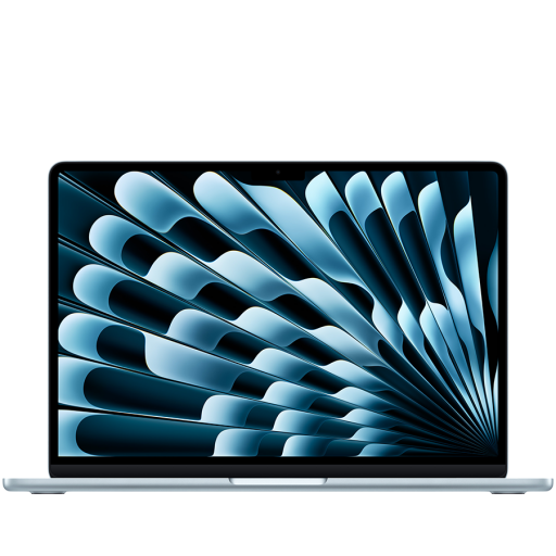 13-inch MacBook Air: Apple M5 chip with 10-core CPU and 10-core GPU, 24GB, 1TB SSD - Sky Blue,Mod...