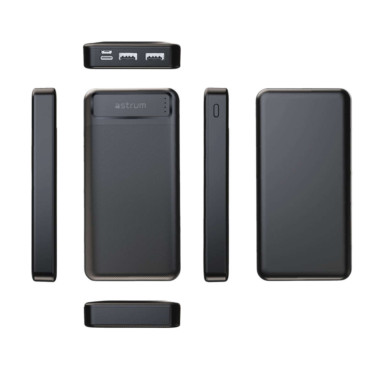 PB10K POWER BANK 10K MAH 5V 2A 2 X USB-A