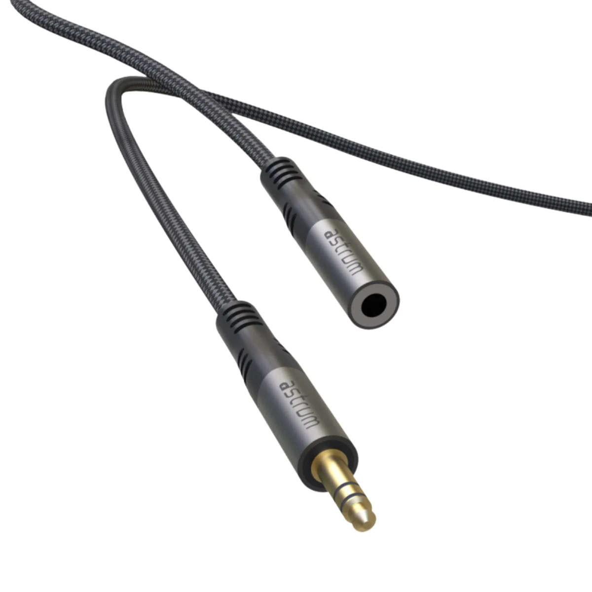 VMAF35 CABLE AUX  3.5 M-F 1.2M BRAID GR