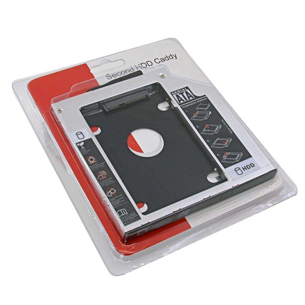 HDD-CADDY - 2.5" Laptop ODD to SSD Converter
