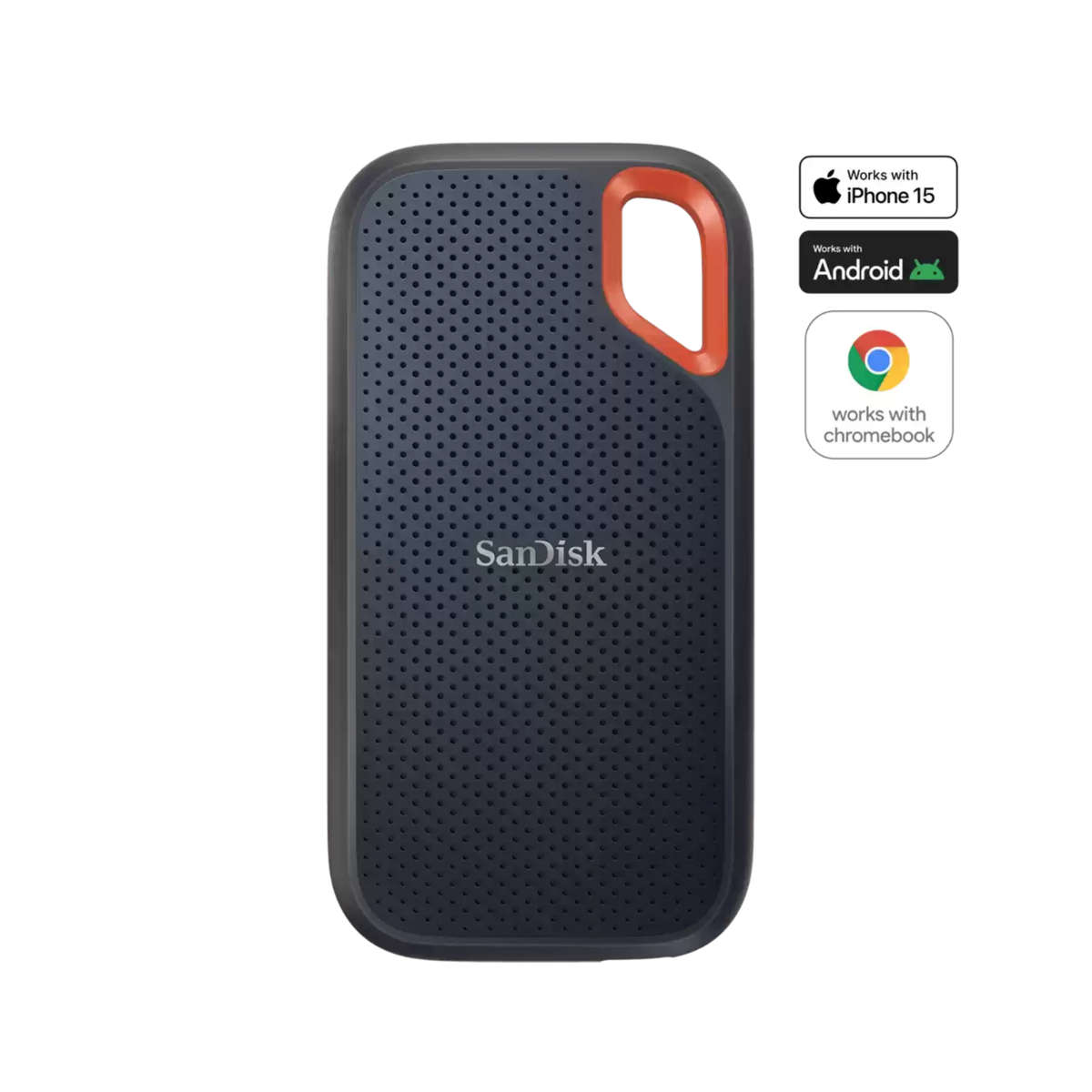 SanDisk Extreme Portable SSD 1050MB/s R, 1000MB/s W, PC, MAC & Smartphone Compatiable, 2TB, 5 Y W...