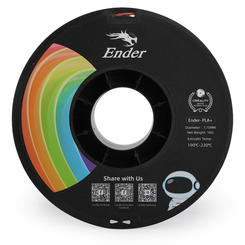 Ender PLA+ Filament - Orange 1kg