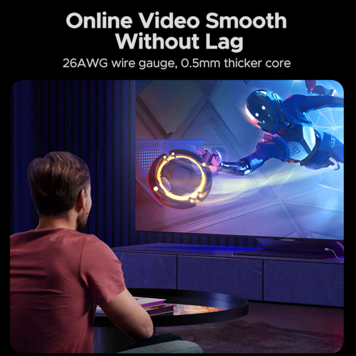 UGREEN RJ45 CAT6 2m LAN Network Cable - (1Gbps, 250MHz) – Green