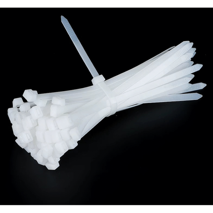 Ellies Cable Tie 7.9mmX 400mm - 20 PACK SIZE - WT