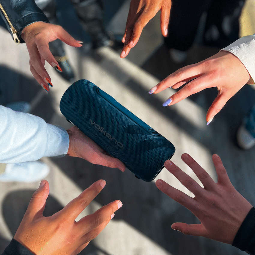 Volkano Mini Mamba 2.0 Series Bluetooth Speaker - Blue