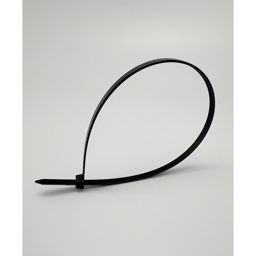 Ellies Cable Tie 7.9mm X 400mm - 20 PACK SIZE - BK
