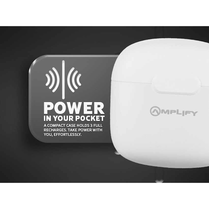 Amplify Note 3.0 Series TWS Earphones - White