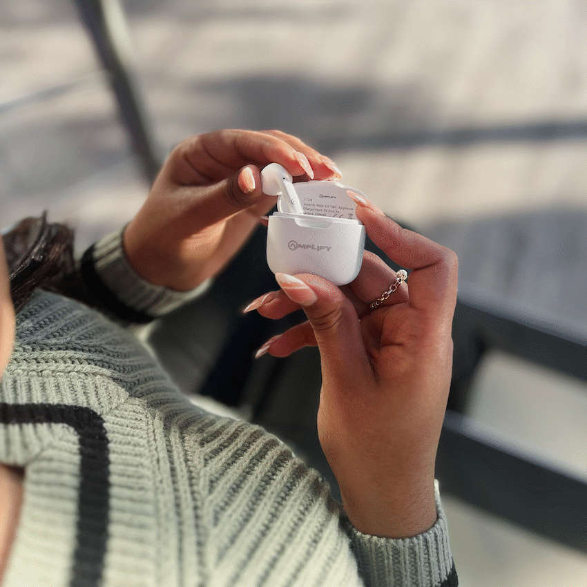 Amplify Note 3.0 Series TWS Earphones - White