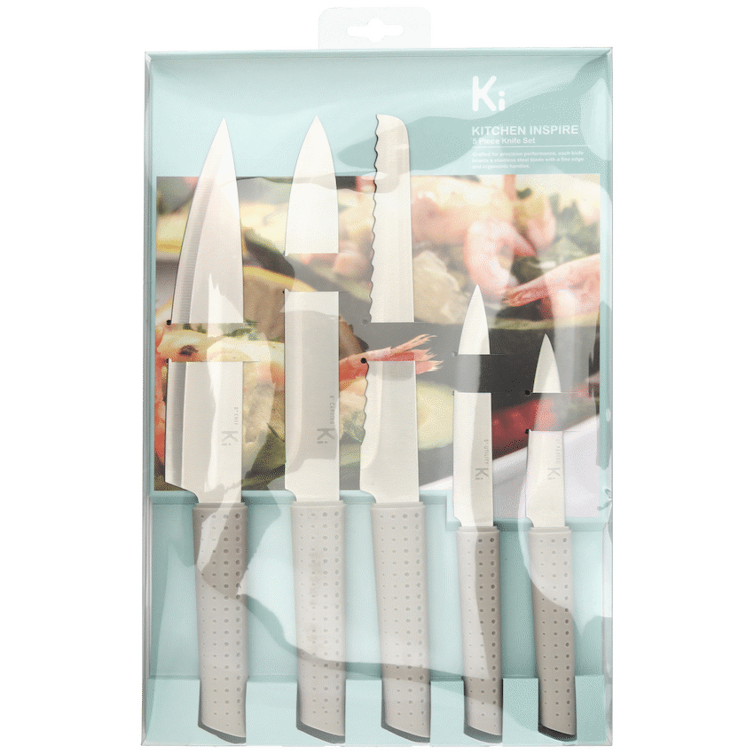 Kitchen Inspire 5pce Knife Set