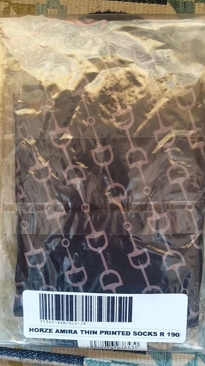HORZE THIN PRINTED SOCKS