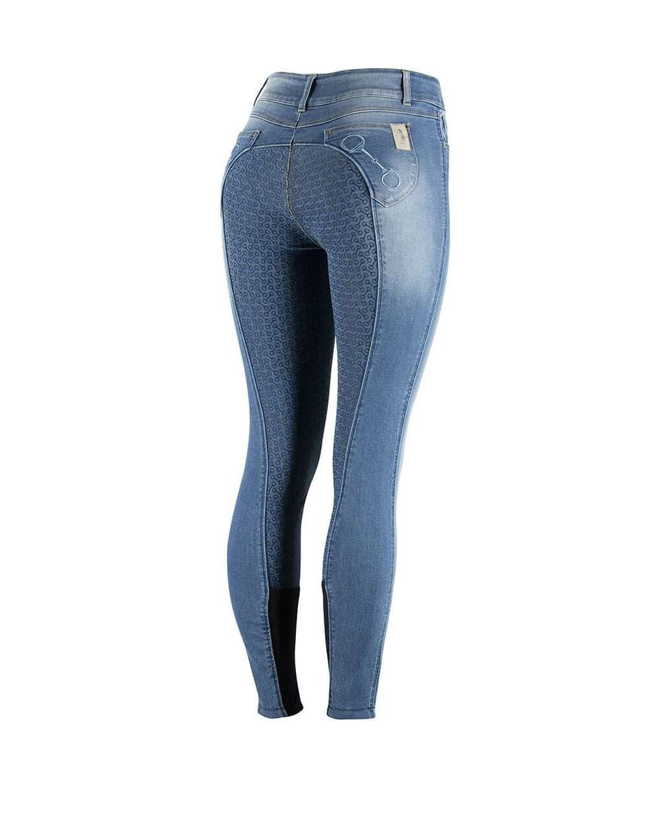 Horze denim breeches ladies 32