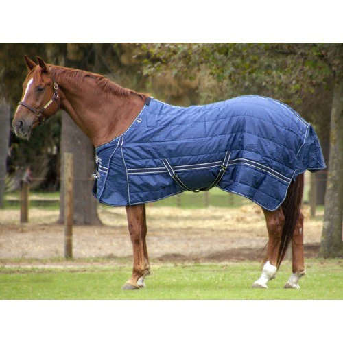 Capriole blanket 125cm Navy