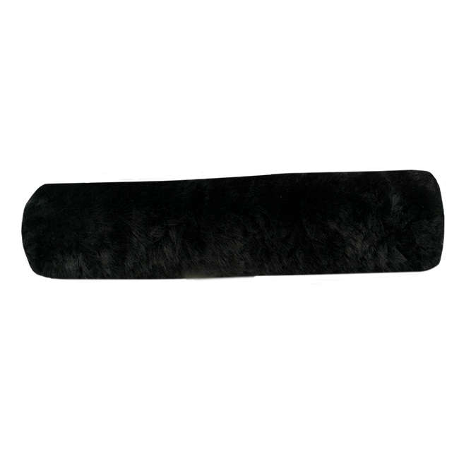 Roemer Genuine Sherpa Noseband Cover black 28cm