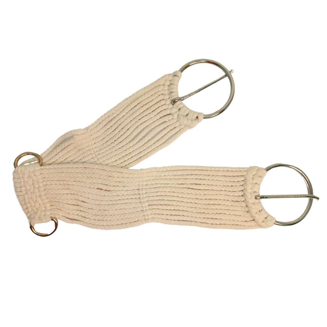 Western cotton string girth white size 36"