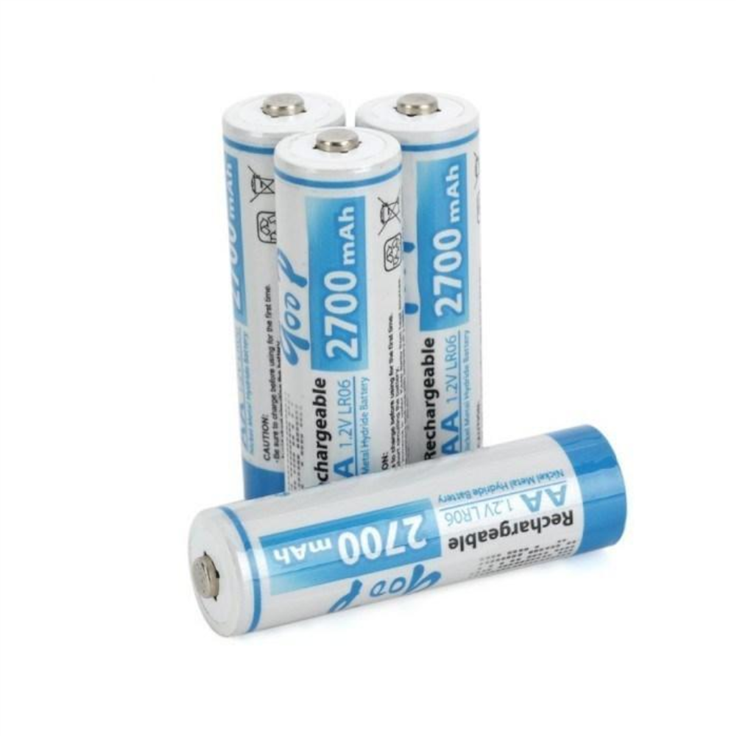 Goop Premium AA Rechargeable Batteries 800mAh x 4