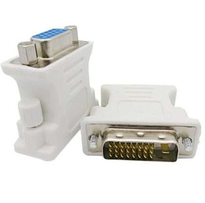 DVI-D Male 24+1 pin to VGA Female adapter