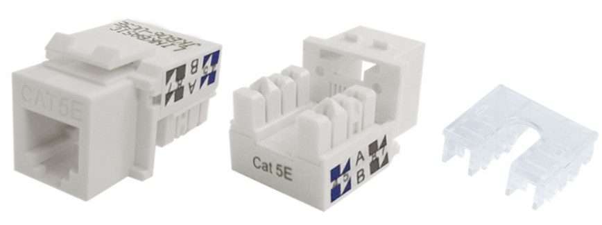 Linkbasic Cat5e UTP Keystone Jack