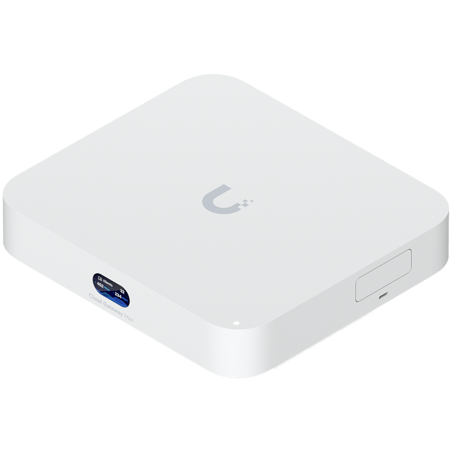 Ubiquiti UCG-MAX-EU Compact 2.5G Cloud Gateway with 30+ UniFi device / 300+