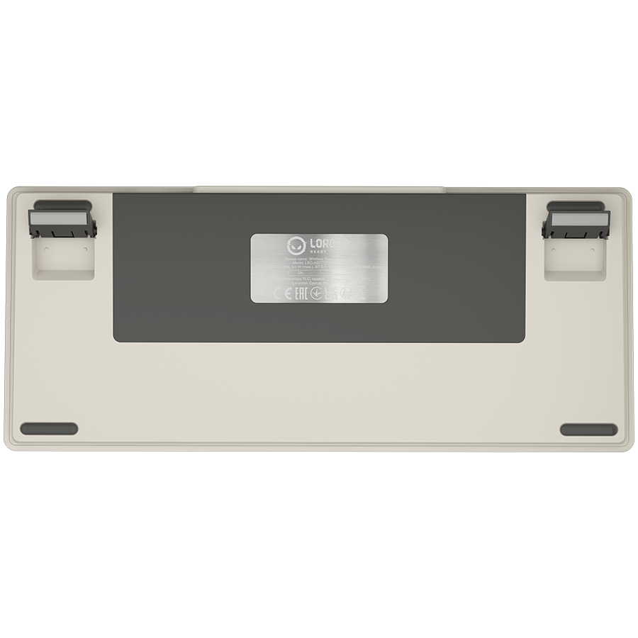 Lorgar KBP7075W Wirelesss 75% Mechanical Gaming Keyboard Pro - Beige