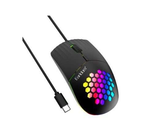 Earldom ET-KM5 Wired Mouse - Black