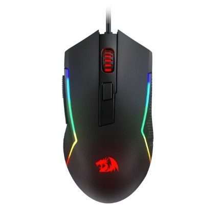 Redragon M616 TRIDENT RGB Wired Gaming Mouse - Black
