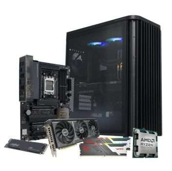 PCBuilder Michelangelo AMD Ryzen 9 9900X Creator PC | Windows 11