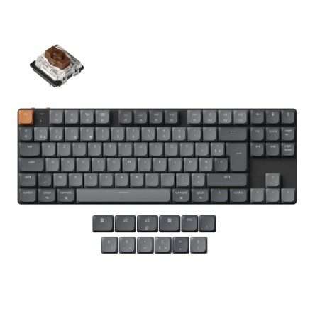 Keychron K1 Max QMK/VIA 80% Wireless Custom Mechanical Keyboard - Brown Switches