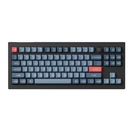 Keychron V3 Max QMK/VIA 80% Wireless Custom Mechanical Keyboard | Banana Switch  Carbon Black